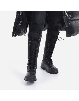 Buty damskie Rains x Diemme Anatra Alto High Boot 2058 BLACK