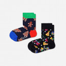 Skarpetki dziecięce Happy Socks 2- pak Gingerbread & Gifts KGAG02-6500