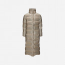 Płaszcz Rains Extra Long Puffer Coat 1536 VELVET TAUPE