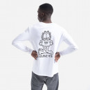 Koszulka męska Wood Wood x Garfield Mel Longsleeve Standing 30045402-2323 WHITE