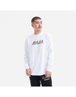 Koszulka męska Maharishi DPM: Monster Tiger Longsleeve T-Shirt 9428 WHITE