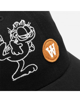 Czapka Wood Wood x Garfield Eli Cap Kick 30040800-7083 BLACK