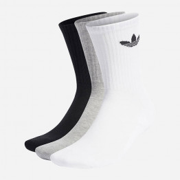 Skarpety adidas Originals Cushioned Trefoil Mid-Cut Crew Socks 3-Pack HC9548