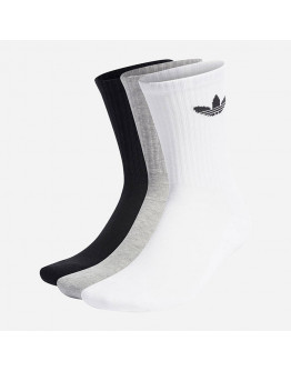 Skarpety adidas Originals Cushioned Trefoil Mid-Cut Crew Socks 3-Pack HC9548