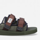 Klapki męskie Suicoke MOTO-MAB OLIVE SAGE GREEN