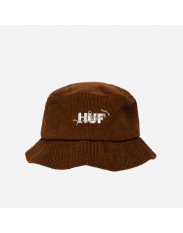 Kapelusz HUF x Miles Davis Get Up With It Cord Bucket HT00644 CHOCOLATE