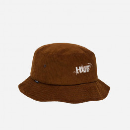 Kapelusz HUF x Miles Davis Get Up With It Cord Bucket HT00644 CHOCOLATE