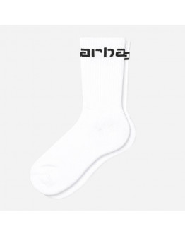 Skarpety Carhartt WIP Carhartt Socks I029422 WHITE/BLACK