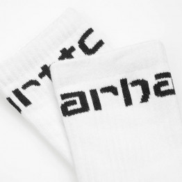 Skarpety Carhartt WIP Carhartt Socks I029422 WHITE/BLACK