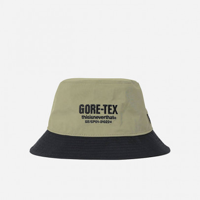 Kapelusz thisisneverthat GORE-TEX 3L Bucket Hat TN213WHWBK04 KHAKI