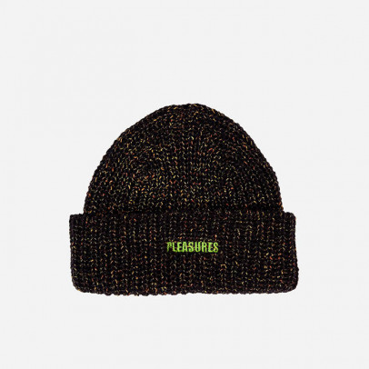 Czapka PLEASURES Spark Speckled Beanie P21W060-BLACK