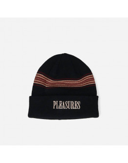 Czapka PLEASURES Wander Striped Beanie P21W062-BLACK