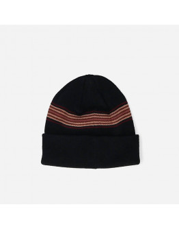 Czapka PLEASURES Wander Striped Beanie P21W062-BLACK