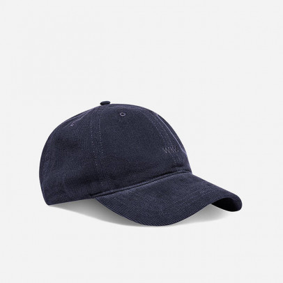 Czapka Wood Wood Low Profile Corduroy Cap 12130810-9016 NAVY