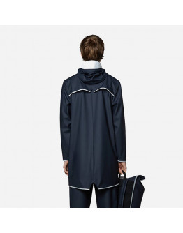 Kurtka Rains Long Jacket Reflective 18540 NAVY REFLECTIVE