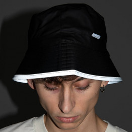 Kapelusz Rains Bucket Hat Reflective 14070 BLACK REFLECTIVE