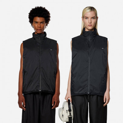 Kamizelka Rains Oadded Nylon Vest 15460 BLACK