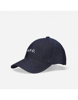 Czapka A.P.C. Casquette Charlie COCSX-M24069 INDIGO