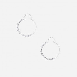 Kolczyki A.P.C. Boucles D'Oreilles Darwin MEACC-F70685 SILVER