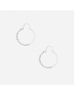 Kolczyki A.P.C. Boucles D'Oreilles Darwin MEACC-F70685 SILVER