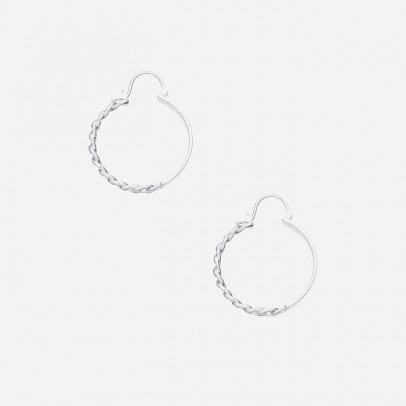 Kolczyki A.P.C. Boucles D'Oreilles Darwin MEACC-F70685 SILVER