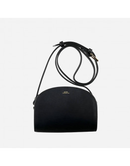 Torebka A.P.C. Sac Demi Lune Mini PXAWV-F61392 BLACK