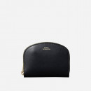 Portfel A.P.C. Compact Demi Lune PXAWV-F63219 BLACK