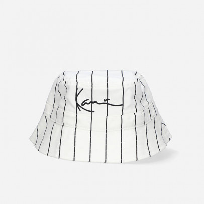 Kapelusz Karl Kani Signature Pinstripe Bucket Hat 7015469