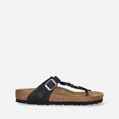 Klapki damskie Birkenstock Gizeh Braided 1021349