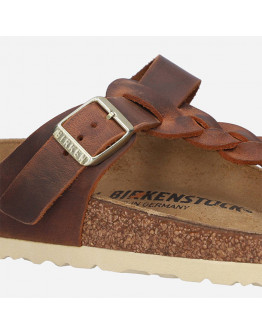 Klapki damskie Birkenstock Gizeh Braided 1021355