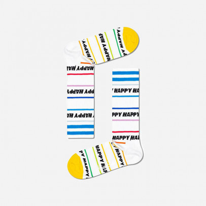 Skarpetki Happy Socks Happy Line Thin Crew ATHAP29-1300