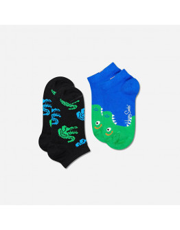 Skarpetki dziecięce Happy Socks 2-pak Crocodile Low KCOD02-9300