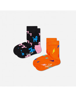 Skarpetki dziecięce Happy Socks 2-pak Poodle KPDL02-9300