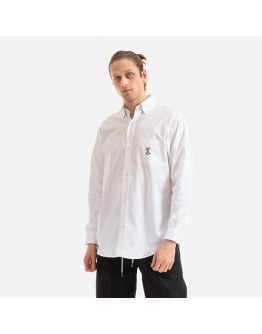 Koszula męska Drôle De Monsieur La Chemise Royal SH101 WHITE