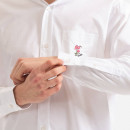 Koszula męska Drôle De Monsieur La Chemise Royal SH101 WHITE