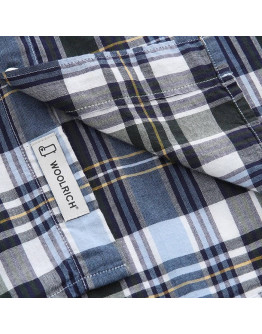 Koszula męska Woolrich Poplin Madras Shirt CFWOSI0073MRUT2909 30037