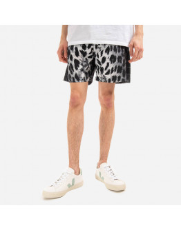 Szorty męskie Aries Leopard Board Short AR30104 WHITE