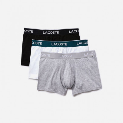 Bokserki męskie Lacoste Casual Trunks 3-pack 5H3389 NUA