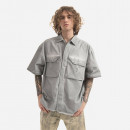 Koszula A-COLD-WALL Dye Tech Short Sleeve Overshirt ACWMSH056 LIGHT GREY