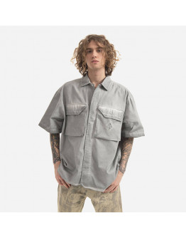 Koszula A-COLD-WALL Dye Tech Short Sleeve Overshirt ACWMSH056 LIGHT GREY