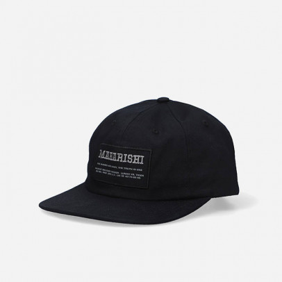 Czapka Maharishi Miltype 6-Panel Cap 9751 BLACK