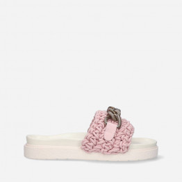 Buty Inukii Woven Chain Slipper 70104-2 SEPIA ROSE