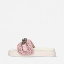 Buty Inukii Woven Chain Slipper 70104-2 SEPIA ROSE