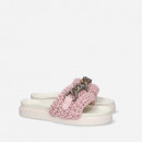 Buty Inukii Woven Chain Slipper 70104-2 SEPIA ROSE