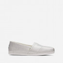 Buty Toms Glimmer Canvas Women's Alpargata 10017814 SILVER