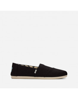 Buty Toms Recycled Cotton Canvas Alpargata 10017732 BLACK