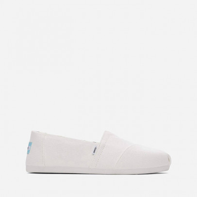 Buty Toms Recycled Cotton Canvas Alpargata 10017739 WHITE