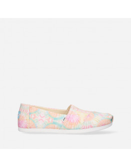 Buty Toms Tie Dye Canvas Alpargata 10017813 CANDY PINK