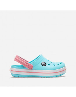 Klapki Crocs Crocband Kids Clog 207006 ICE BLUE/WHITE