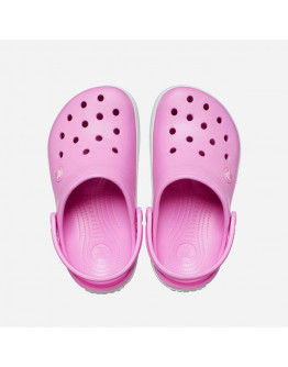 Klapki Crocs Crocband Kids Clog 207006 TAFFY PINK